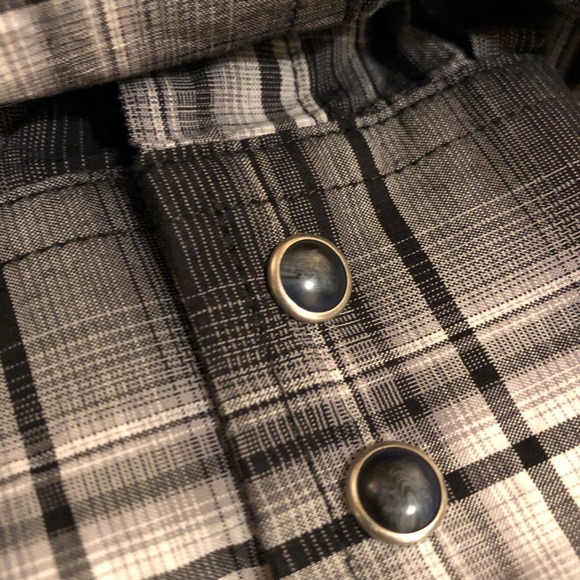 Wrangler Logo Long Sleeve Snap Show Shirt, LT - Picture 2 of 6